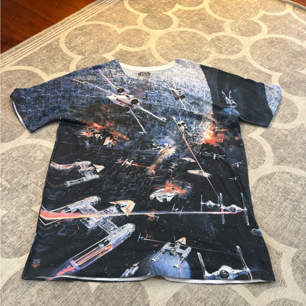 Star Wars Blue and White T-Shirt